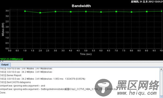 网络性能测试工具Iperf详细使用图文教程