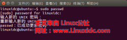 Ubuntu安装完后设置root密码