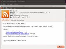 Ubuntu 安装 RSS 阅读软件RSS Guard 1.9.9.8