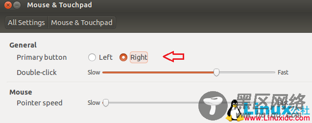 Ubuntu使用教程－让鼠标适合左利手用户