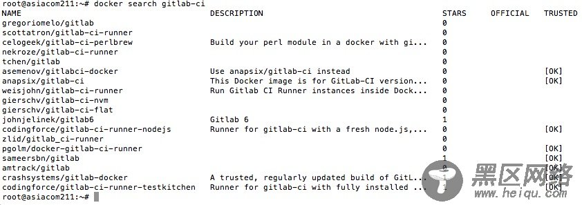 Docker的搭建Gitlab CI 全过程详解