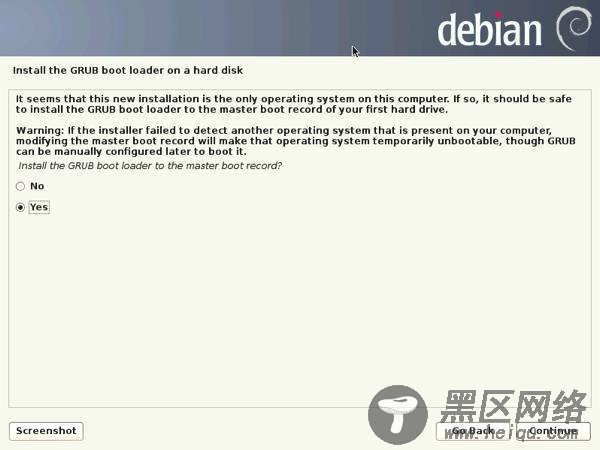 Debian 7 Install GRUB
