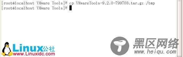 Linux下安装VMware Tools