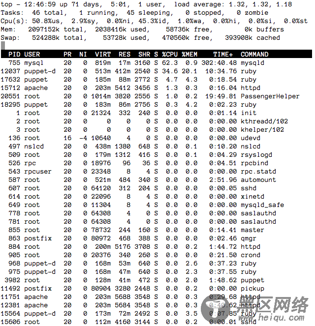 解密Linux “top”命令