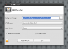 GDM Tweaker：修改Ubuntu GDM主题/背景
