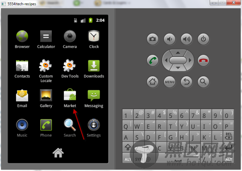 在Android 2.3 AVD 模拟器上安装 Google Market