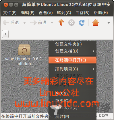 超简单在Ubuntu Linux 32位和64位系统中安装迅雷