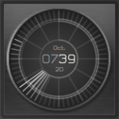 Ubuntu中安装可翻转的Conky时钟日历小部件