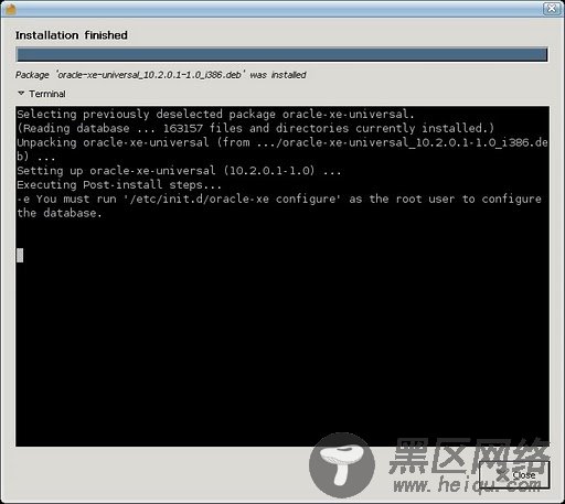 在Ubuntu下安装Oracle Database 10g Express Edition