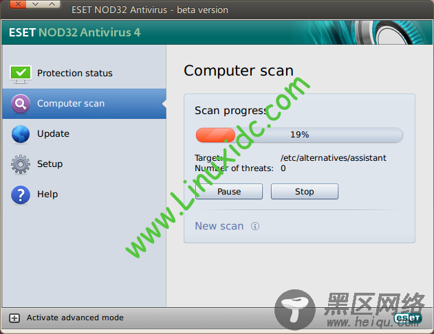 Ubuntu下安装ESET NOD32 Antivirus 4 for Linux版杀毒软件