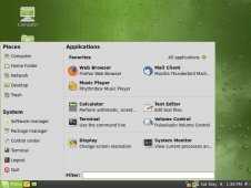 Ubuntu 10.04中安装Linux Mint 菜单
