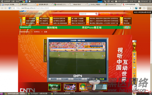轻松在Linux中Chrome安装Chrome TV插件看直播南非世界