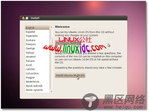 Ubuntu 10.04安装指导截图