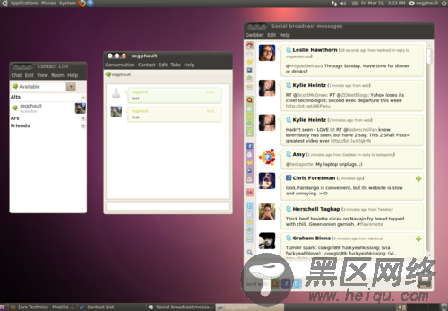 Ubuntu10.04测试版：整合管理社交网站(图) 