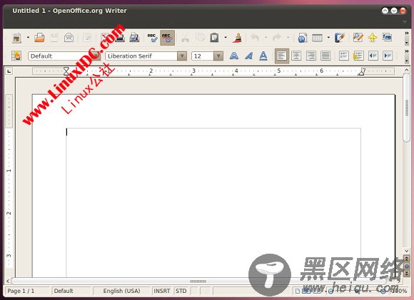 OpenOffice.org的界面变化是比较明显的(颜色优化出现问题)。