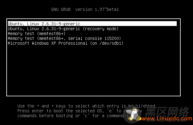 试用Ubuntu 9.10体会 + grub2 +双Linux系统