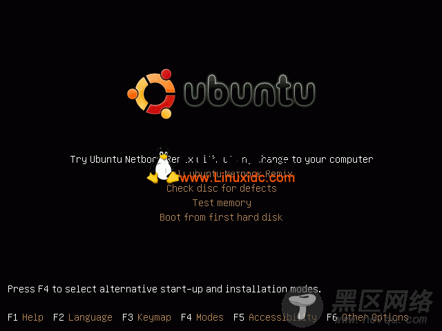 Ubuntu 9.10 上网本操作系统 Remix 9.10 截图