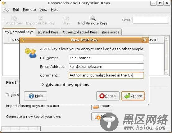 Ubuntu系统下-加密和数字签名Email 