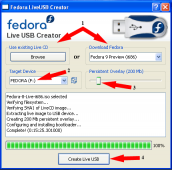 在Windows下把Fedora安装到U盘或闪存盘