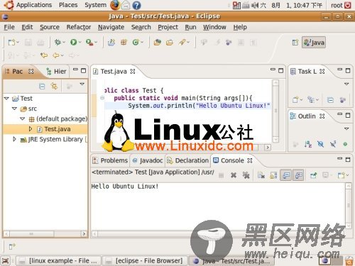 Ubuntu 9.04下让Swing和Swt编写的Java桌面程序运行