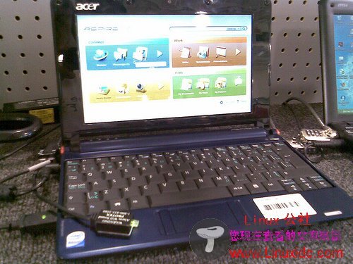 预装Linpus操作系统Acer Aspire One上网本