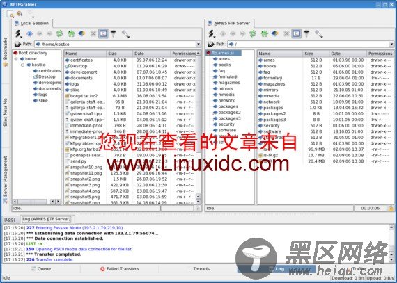 红旗Linux 6.0 SP1下安装KFTP最新版(图+下载)