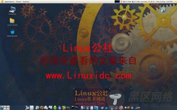 Fedora 10 最新待选主题赏析 Gears[多图]