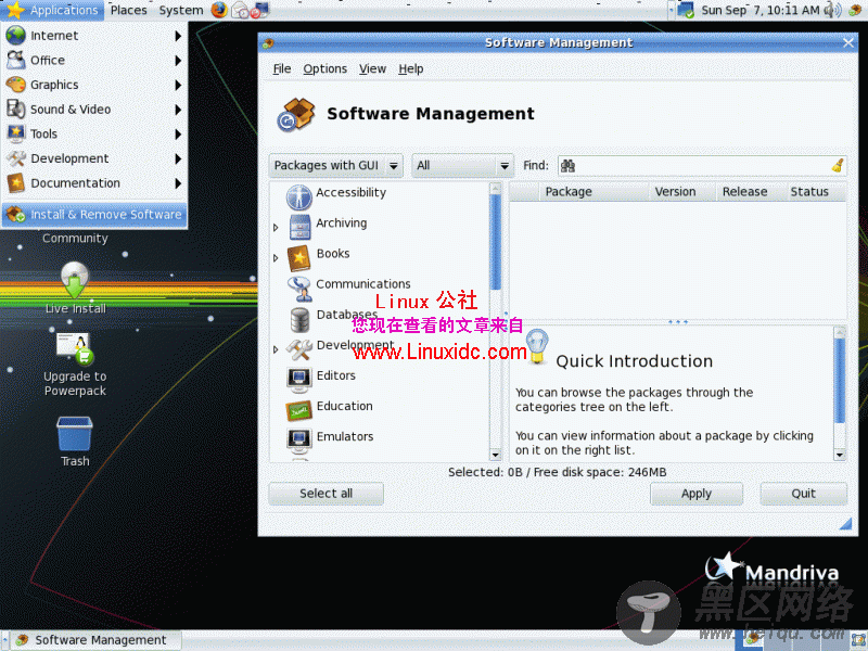 Linux发行版Mandriva Linux 2009 RC 1图赏