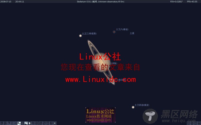 [图文]Ubuntu 8.04下安装Stellarium看星星