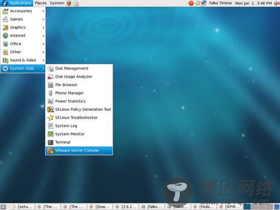 Fedora 9上安装VMware Server (Version 1.0.6)[图文]