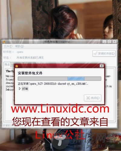 Ubuntu 8.04下Opera的安装及简体中文版的设置(图)