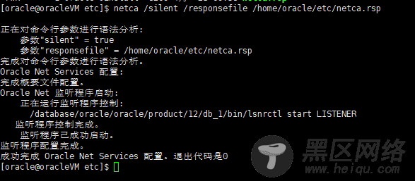 CentOS 7下Oracle 12C 无图形界面静默安装