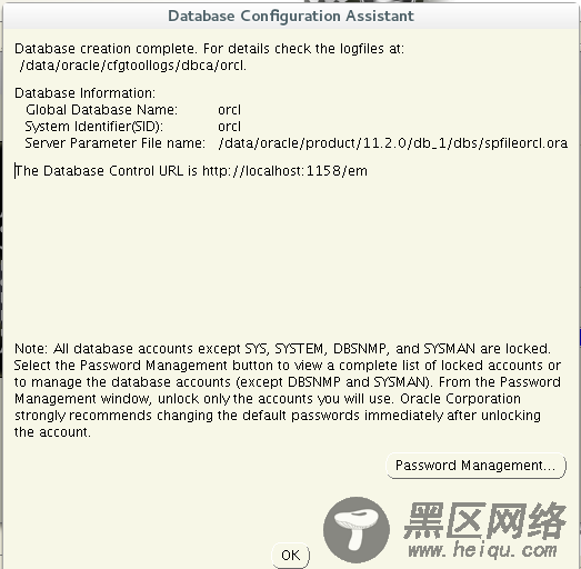 Linux下Oracle 11gR2安装部署