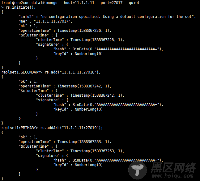 MongoDB集群架构之副本集架构