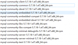 CentOS 7安装MySQL 5.7.18 过程笔记