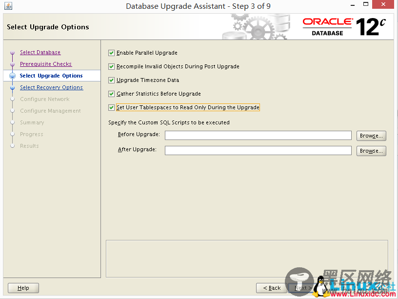 Oracle 11.2.0.4 升级到 12.2.0.1 图文详解