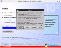 CentOS 6.6安装Oracle 10g流程及注意点