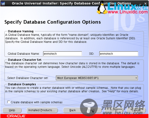 Red Hat Linux 6.4 安装 Oracle 10g 及问题解决