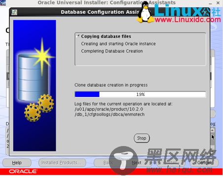 Red Hat Linux 6.4 安装 Oracle 10g 及问题解决