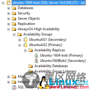 Ubuntu上配置SQL Server Always On Availability Group