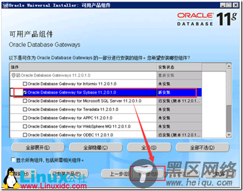 Oracle 11g透明网关连接sybase数据库