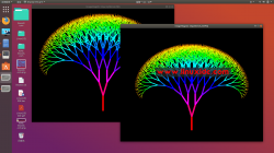 Python 3 生成漂亮的分形树图片
