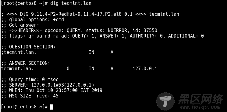 如何在CentOS/RHEL 8/7上使用dnsmasq部署DNS/DHCP服务器