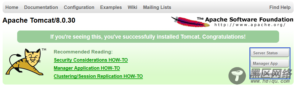 Tomcat Web页面管理应用配置与报403解决方法