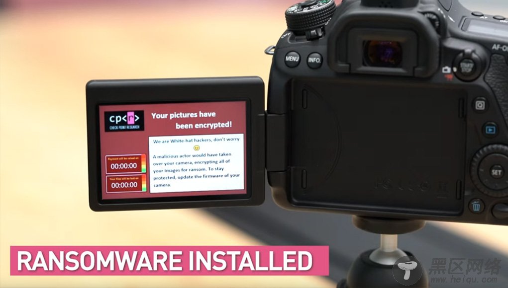 攻击者可能利用DSLR相机传播勒索软件