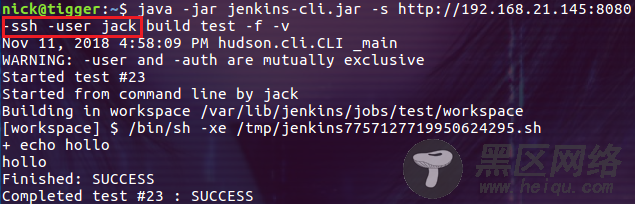 通过 CLI 管理 Jenkins Server