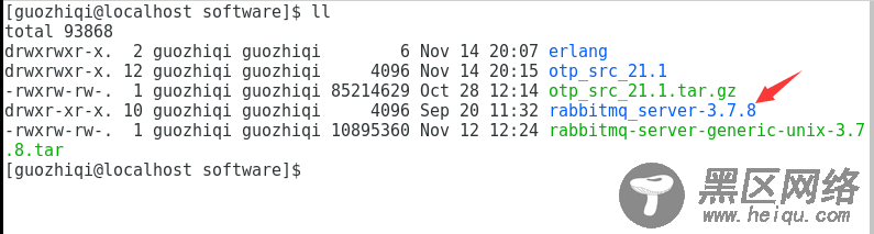 CentOS 7不使用RPM安装RabbitMQ 3.7.8单机版