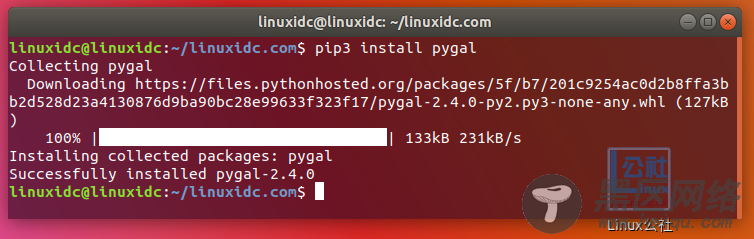 Ubuntu下使用Python的pygal库创建SVG矢量图形