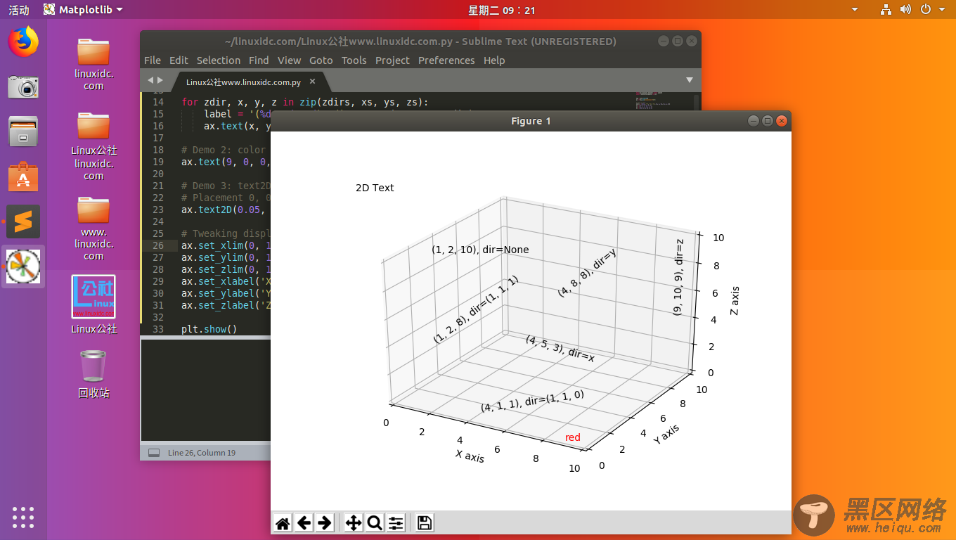 Python中使用Matplotlib绘制3D图形示例