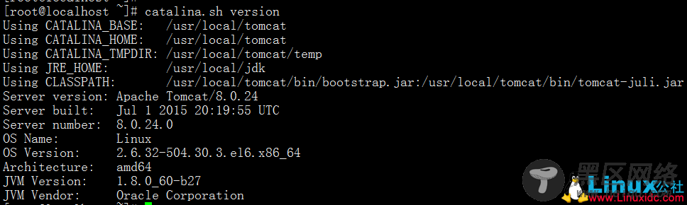 CentOS 6.6下安装配置Tomcat环境
